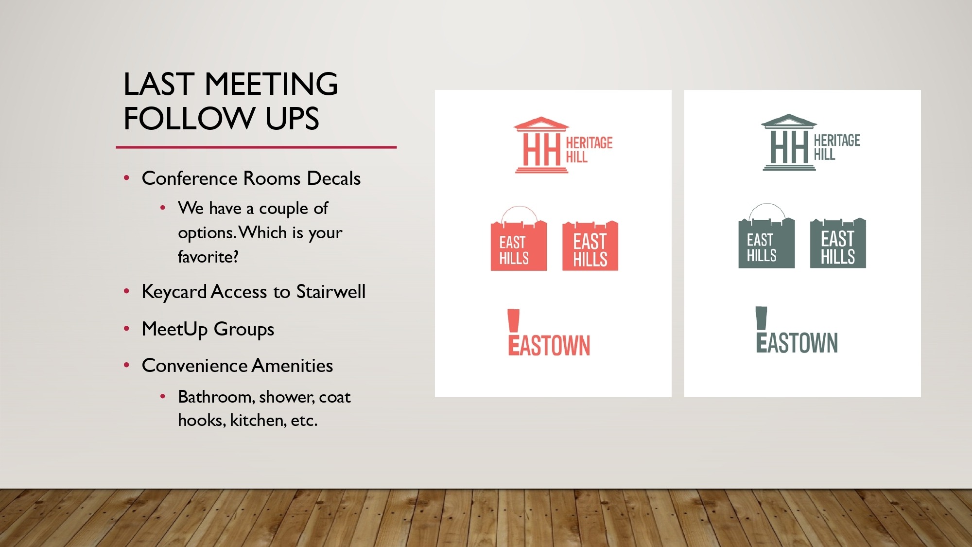 The Factory Town Hall Meeting Slide