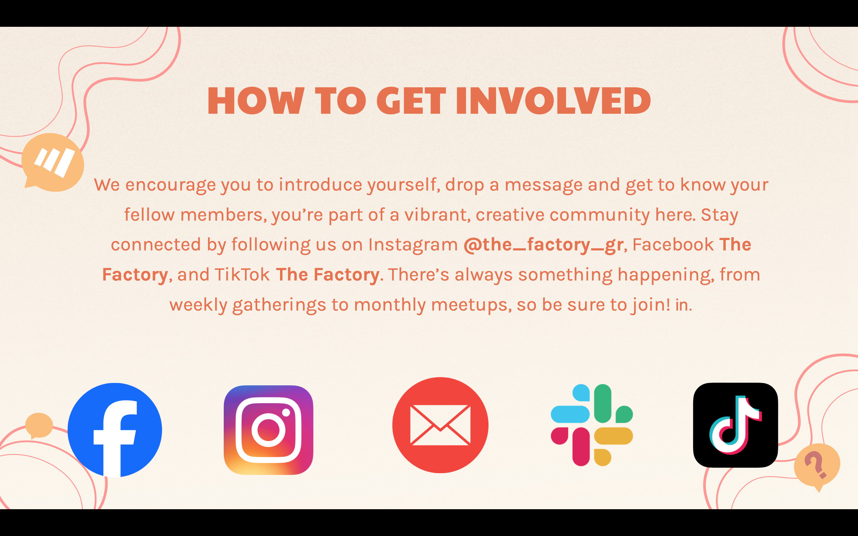 How to get involved