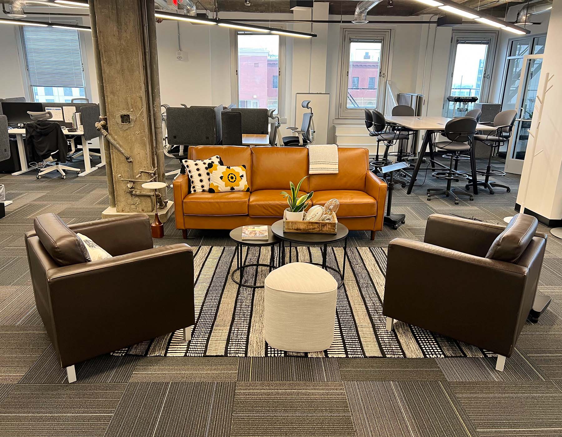 Our lounge area